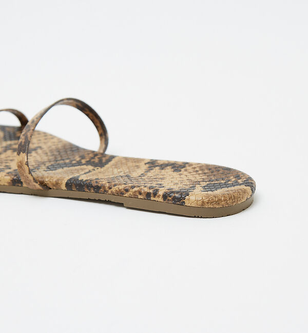 The Store by C' 「【TKEES】2LINE スライドサンダル」|サンダル|