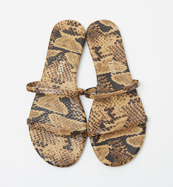 The Store by C' 「【TKEES】2LINE スライドサンダル」|サンダル|