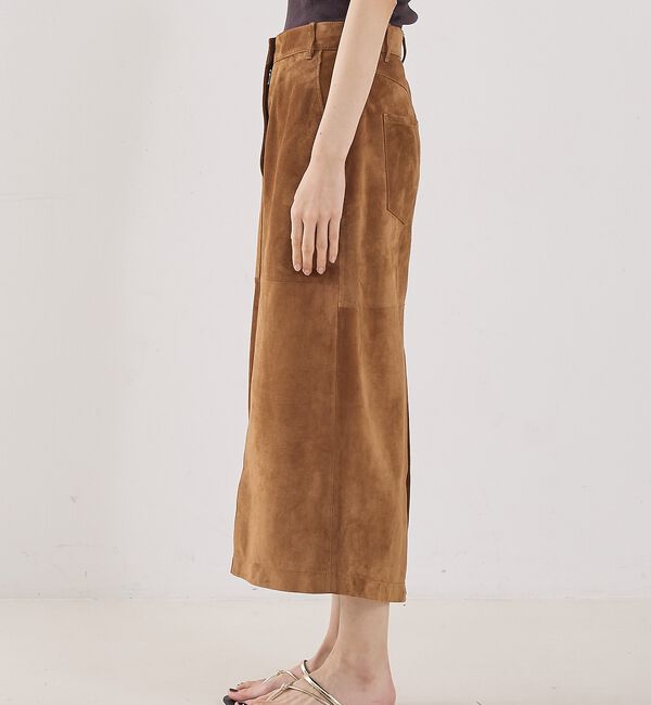The Store by C' 「【COCUCA】スエードスリットスカート」|スカート|