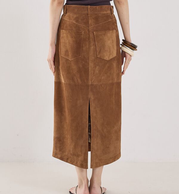 The Store by C' 「【COCUCA】スエードスリットスカート」|スカート|