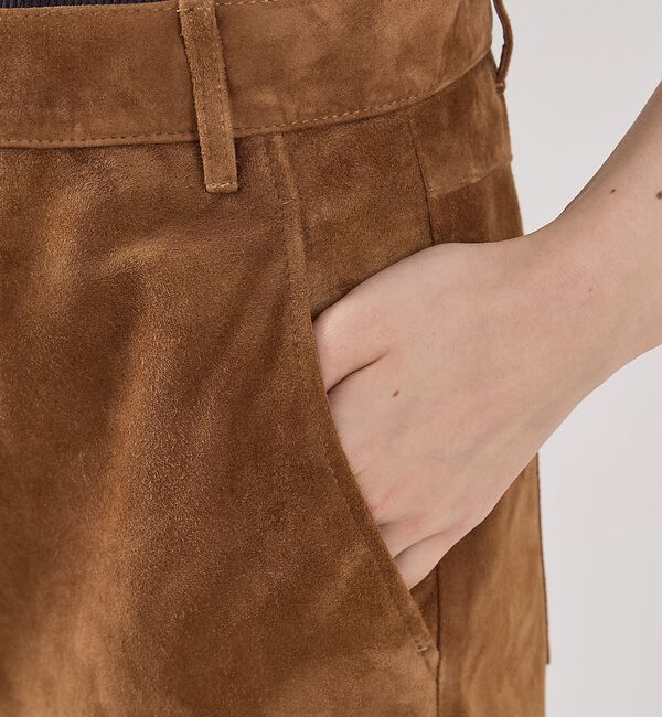 The Store by C' 「【COCUCA】スエードスリットスカート」|スカート|