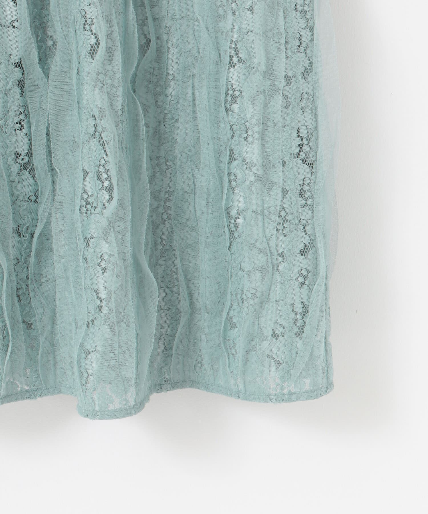 URBAN RESEARCH ROSSO「kaene　リボンチュールエプロンドレス」|ワンピース|