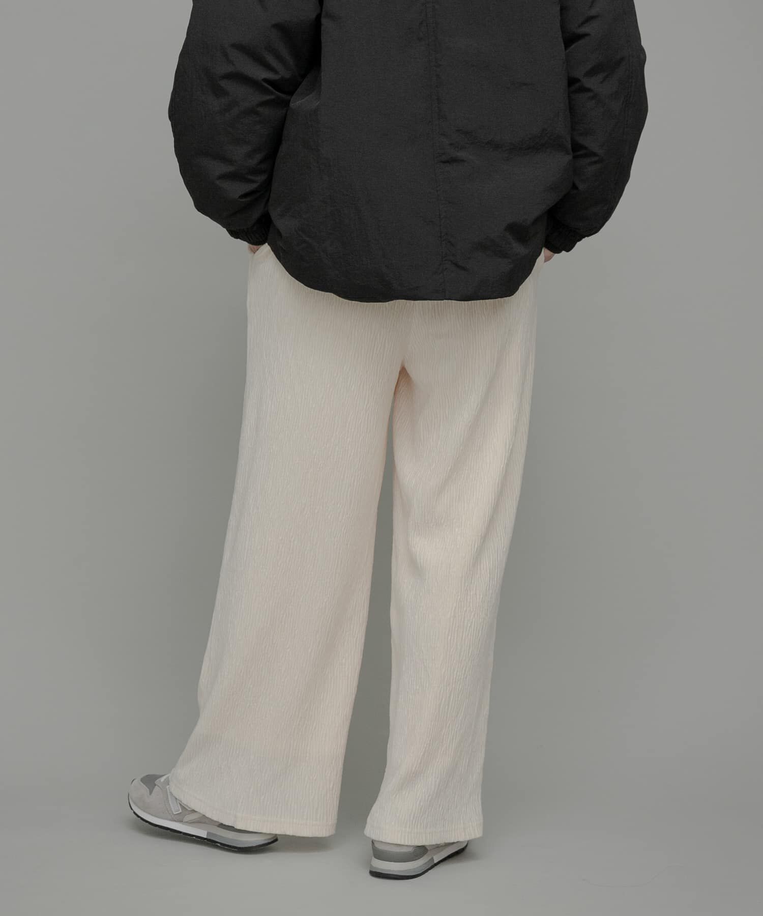 Sonny Label 「ベロアプリーツイージーカットパンツ」|その他|