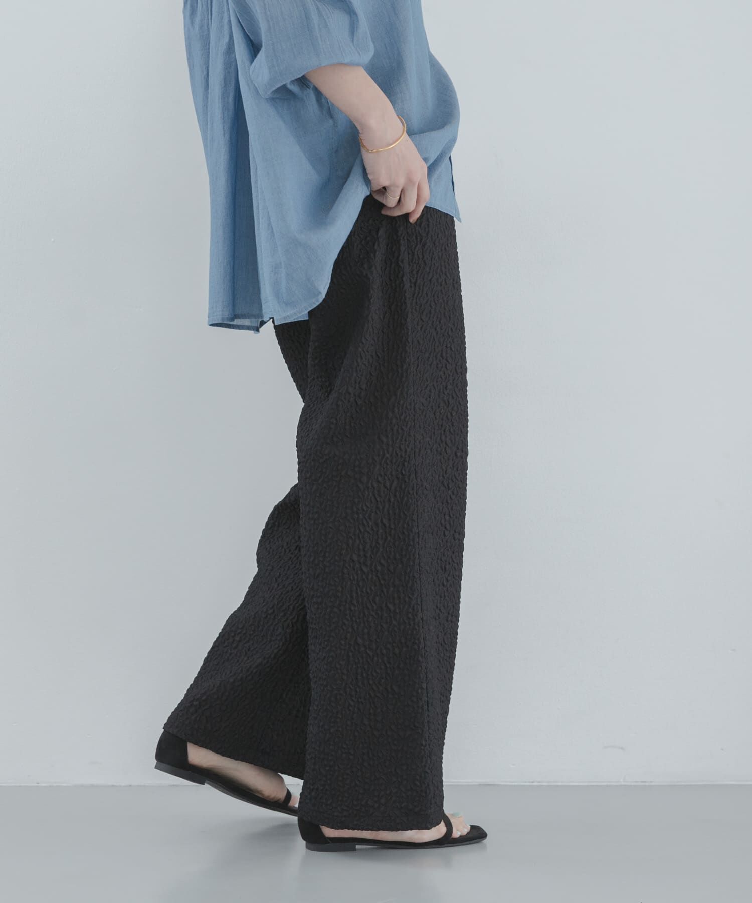 Sonny Label 「『WEB限定』フクレジャガードイージーパンツ」|その他|