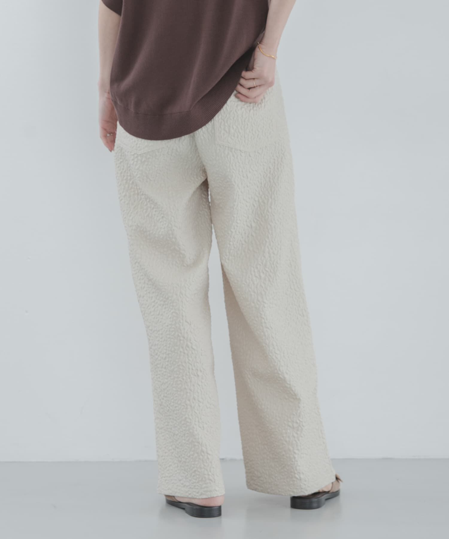 Sonny Label 「『WEB限定』フクレジャガードイージーパンツ」|その他|