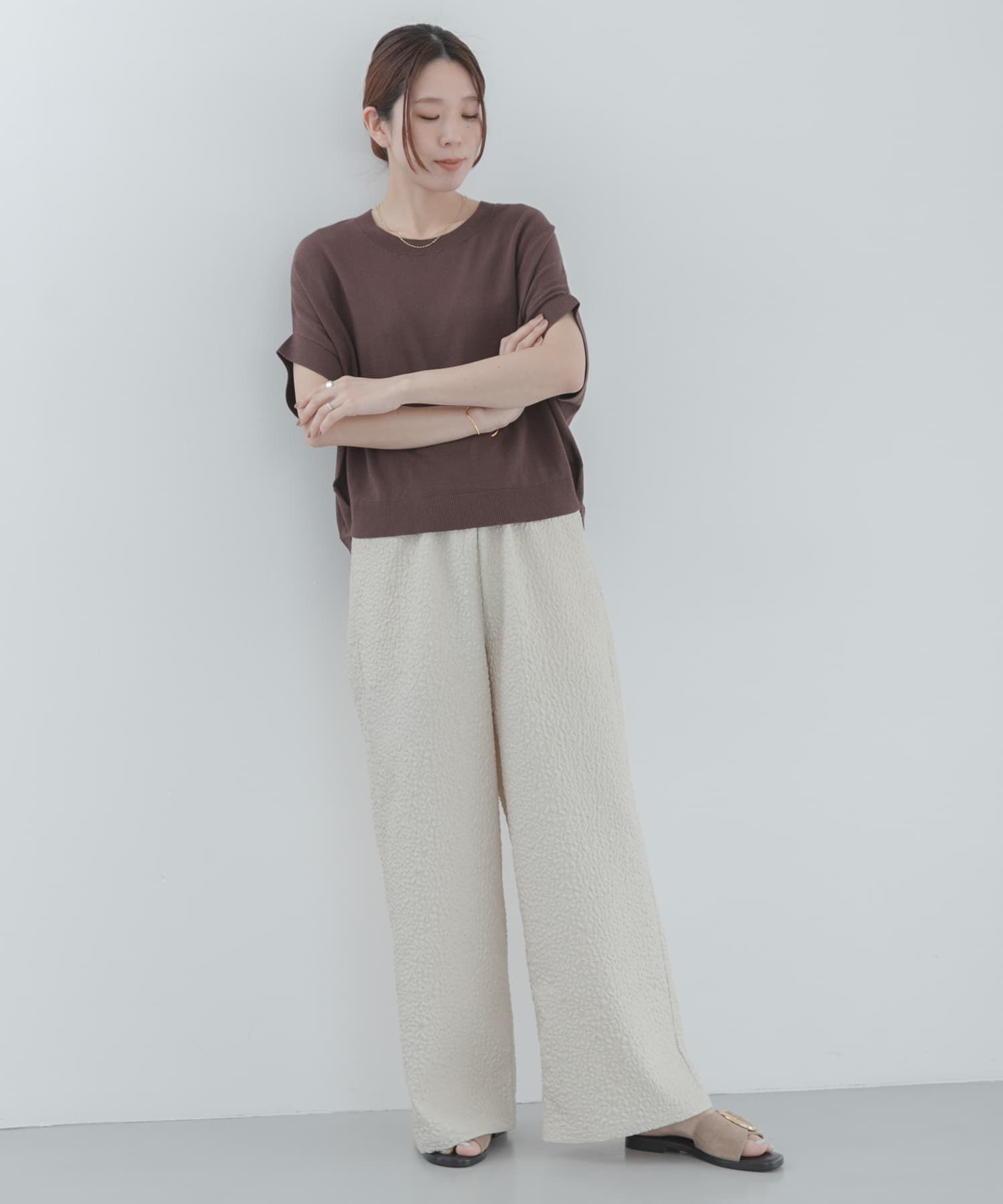 Sonny Label 「『WEB限定』フクレジャガードイージーパンツ」|その他|