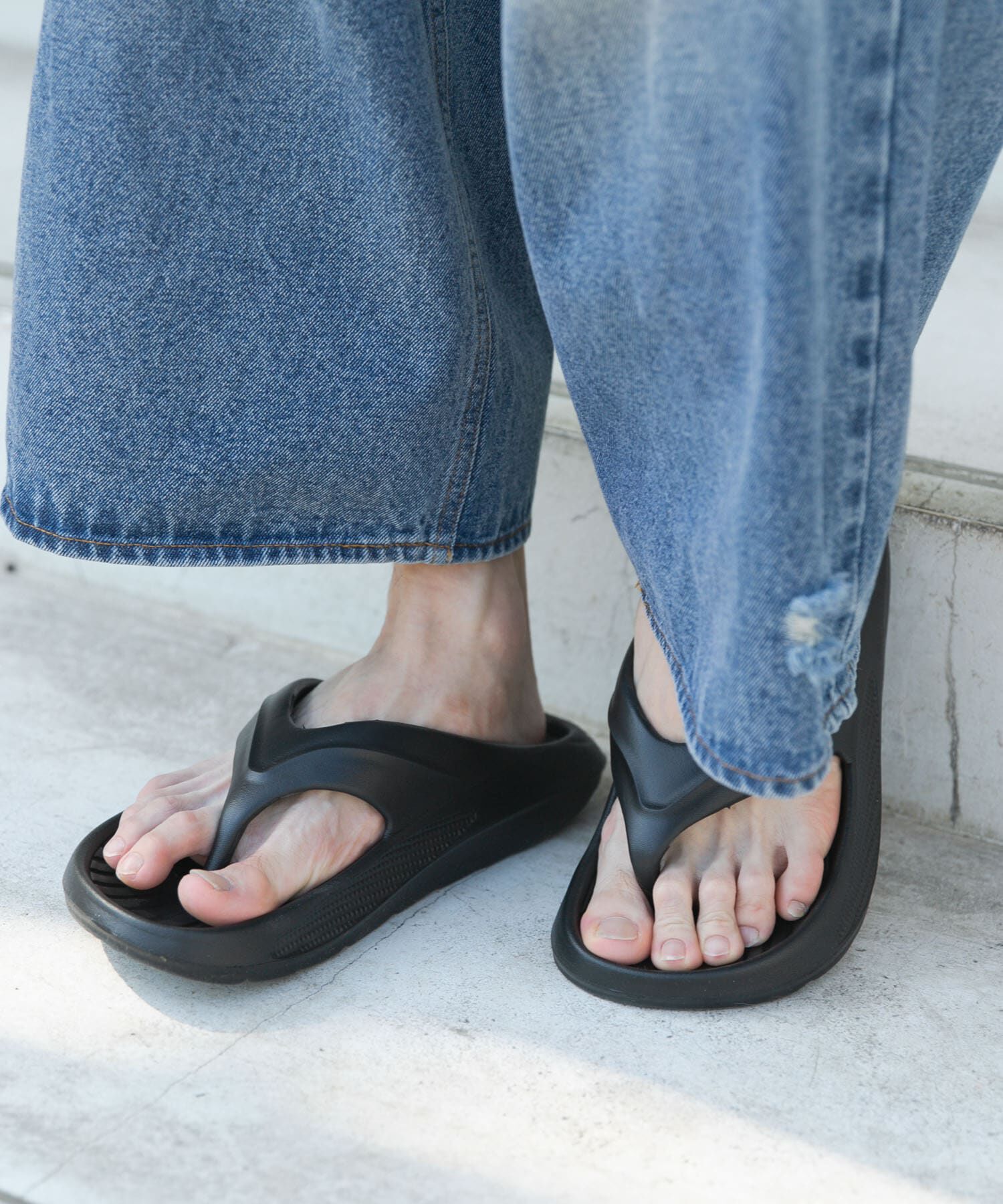 SENSE OF PLACE by URBAN RESEARCH「『WEB限定』リカバリークッションサンダル」|サンダル|