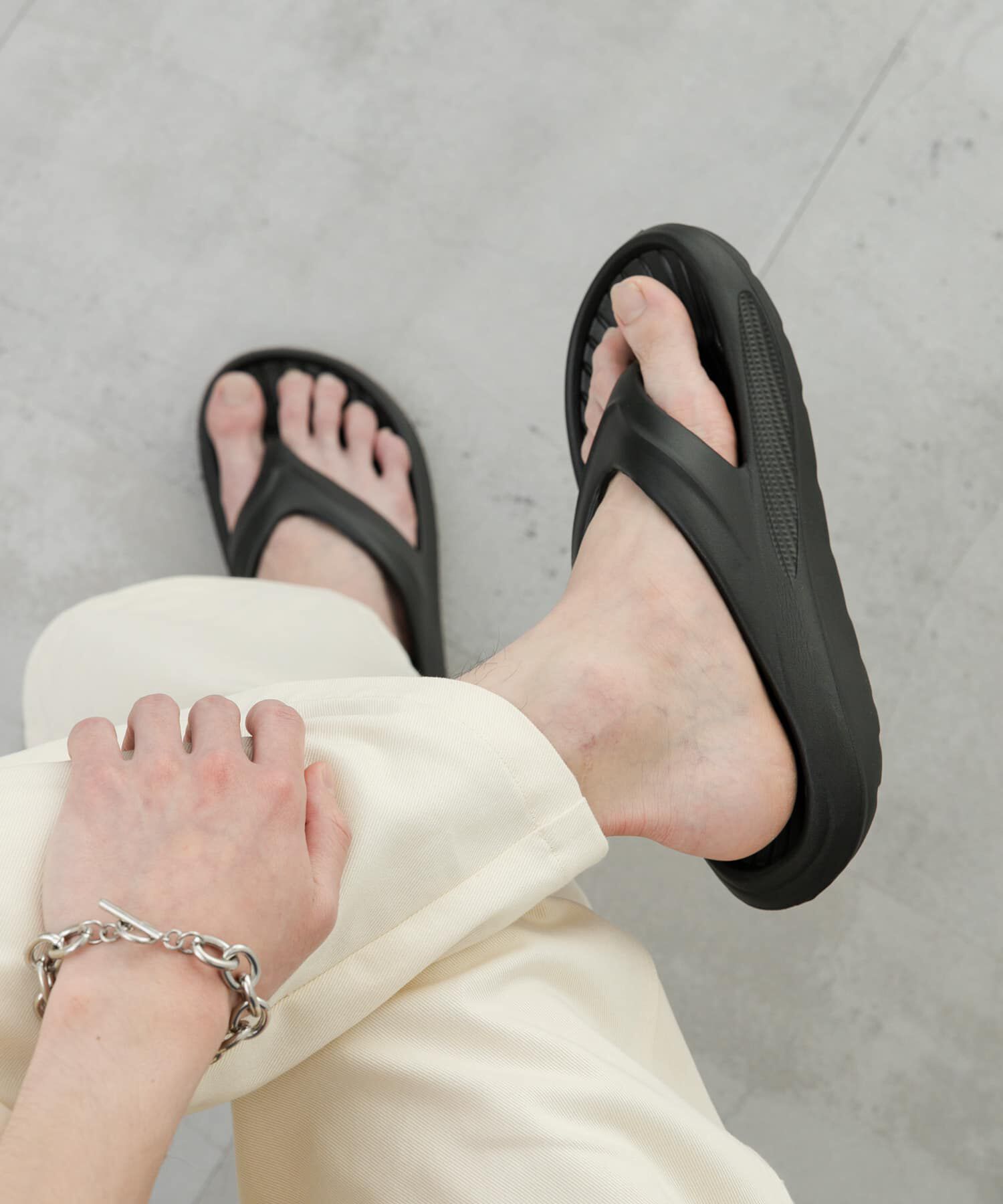 SENSE OF PLACE by URBAN RESEARCH「『WEB限定』リカバリークッションサンダル」|サンダル|