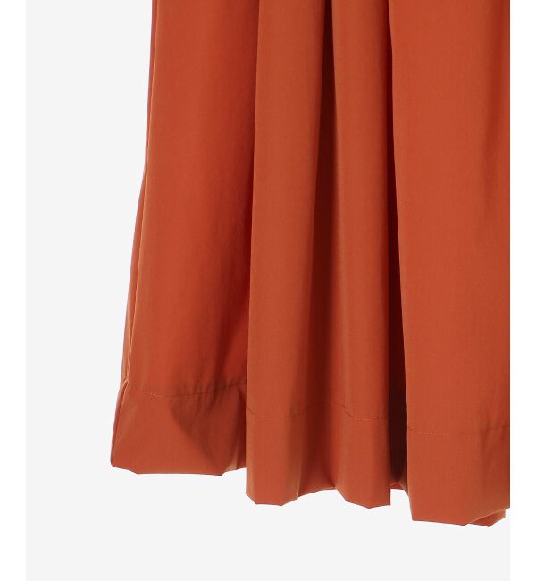  「《接触冷感》ナイロンストレッチタックギャザースカート」|スカート|