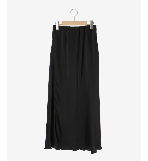  「《手洗い可能》マットサテンナロースカート」|スカート|