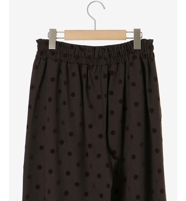  「《手洗い可能》ドットワイドパンツ」|その他|