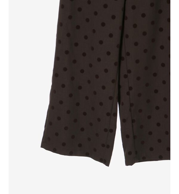  「《手洗い可能》ドットワイドパンツ」|その他|