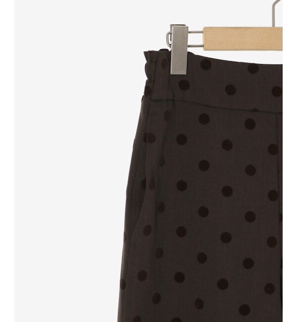  「《手洗い可能》ドットワイドパンツ」|その他|