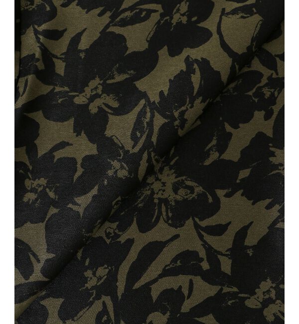  「パネルフラワープリントパンツ」|その他|