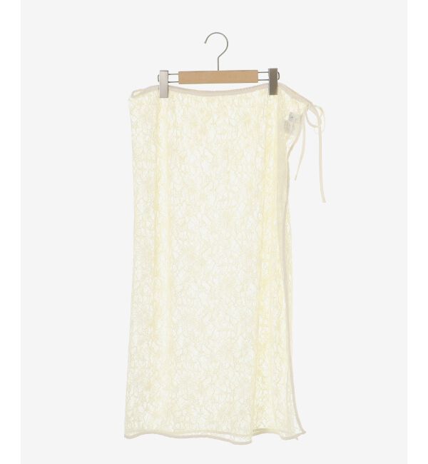  「Elisa Novelli レースラップスカート」|スカート|