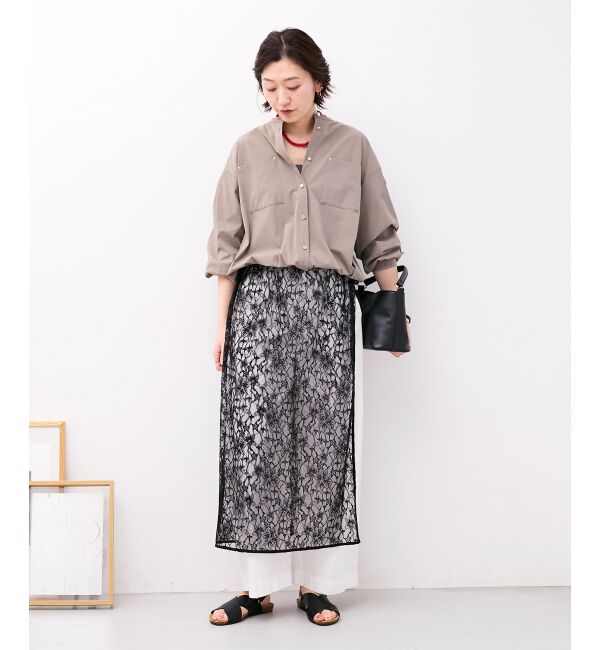  「Elisa Novelli レースラップスカート」|スカート|