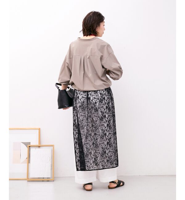  「Elisa Novelli レースラップスカート」|スカート|