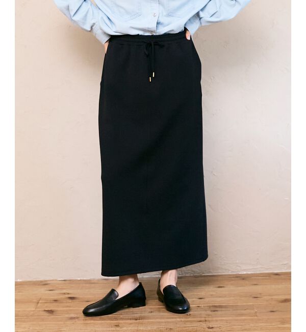  「カットジョーゼットナロースカート」|スカート|