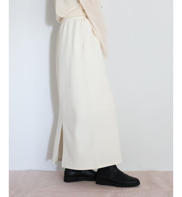  「カットジョーゼットナロースカート」|スカート|