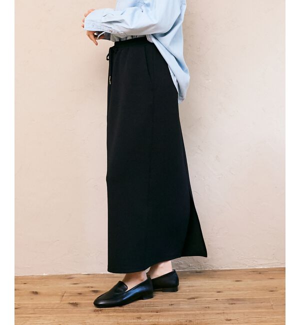  「カットジョーゼットナロースカート」|スカート|