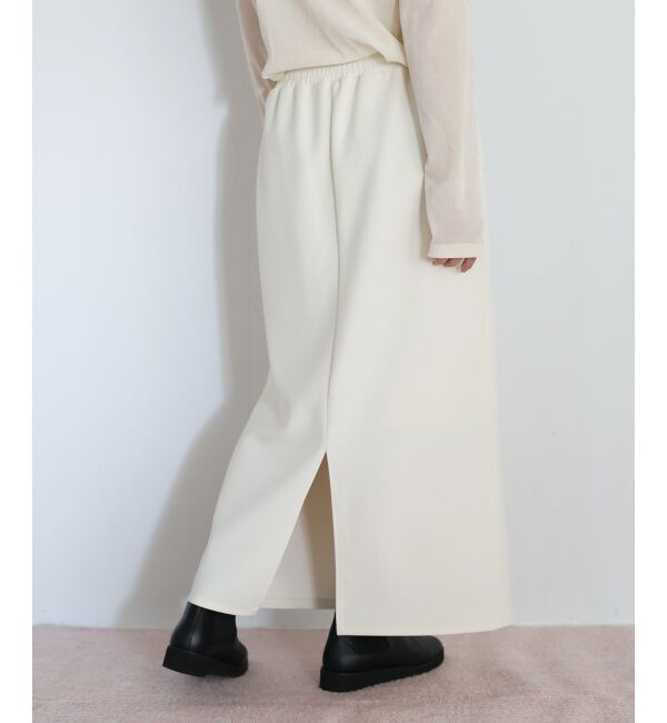  「カットジョーゼットナロースカート」|スカート|