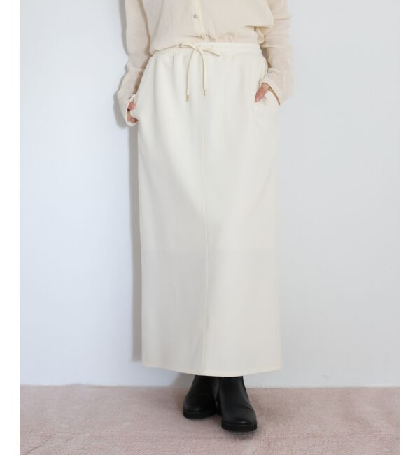 「カットジョーゼットナロースカート」|スカート|