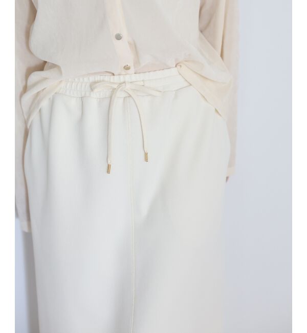  「カットジョーゼットナロースカート」|スカート|