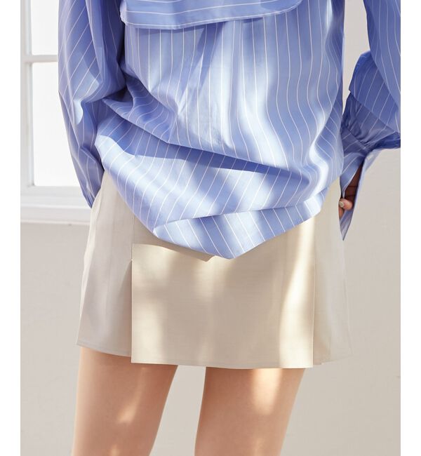 MAJESTICLEGON「ベルトsetプリーツスカパン」|キュロット|