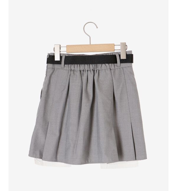 MAJESTICLEGON「ベルトsetプリーツスカパン」|キュロット|