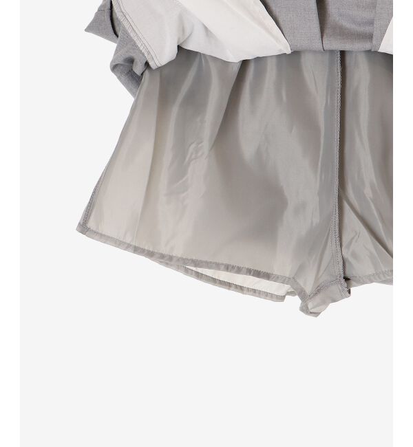 MAJESTICLEGON「ベルトsetプリーツスカパン」|キュロット|