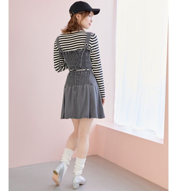 MAJESTICLEGON「ボックスプリーツミニスカパン」|キュロット|