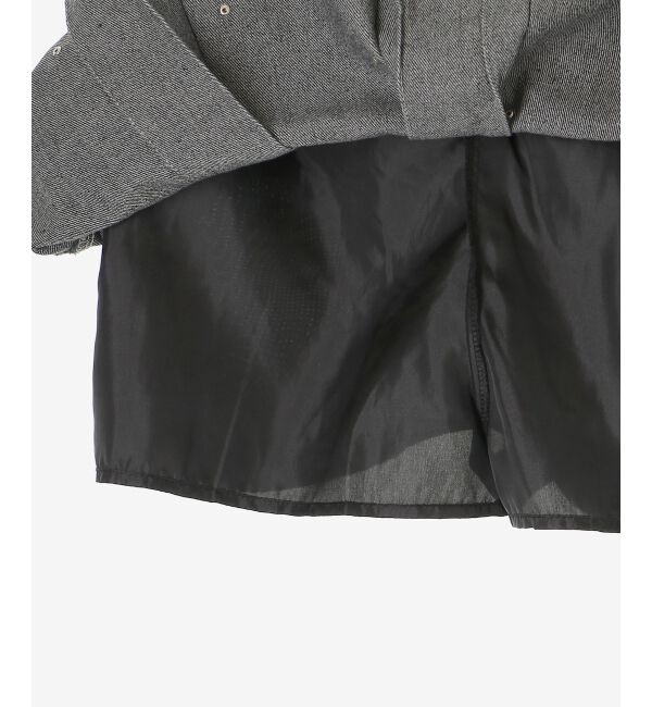 MAJESTICLEGON「ボックスプリーツミニスカパン」|キュロット|