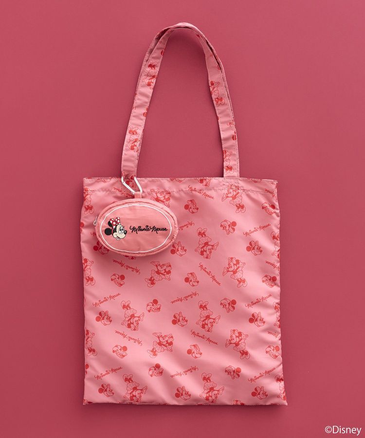 earth music&ecology「Disney/アソートポーチ付きエコバッグ」|その他|Pink