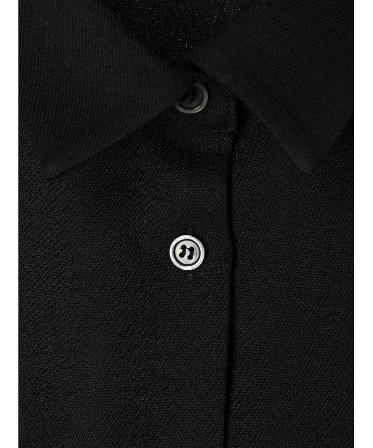 GARAGE OF GOOD CLOTHING「スラブツイルハーフスリーブブラウス」|シャツ・ブラウス|