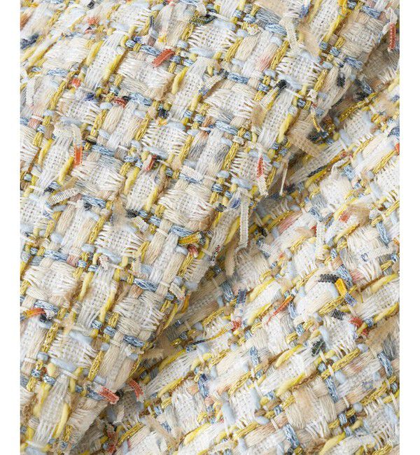 LOULOU WILLOUGHBY「【LOULOU WILLOUGHBY】LINTONツイードセミフレアスカート」|フレア|