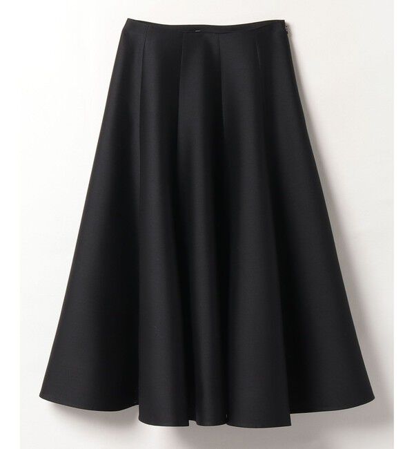 LOULOU WILLOUGHBY「【LOULOU WILLOUGHBY】シルクウールマーメイドフレアスカート」|フレア|
