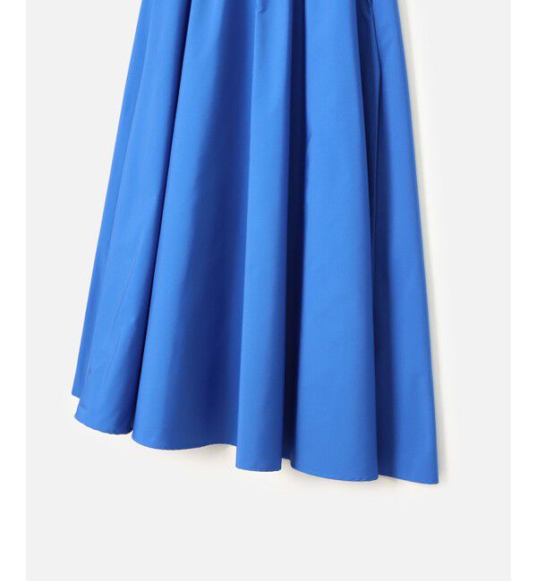 LOULOU WILLOUGHBY「【LOULOU WILLOUGHBY】タフタタックフレアスカート」|フレア|