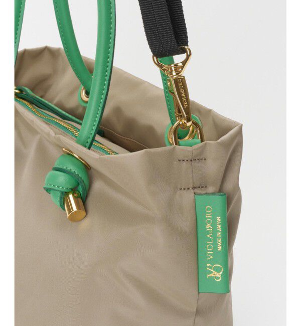 allureville「【VIOLAd'ORO (ヴィオラドーロ) 】 VIANCAナイロントートS」|ショルダー・メッセンジャー|