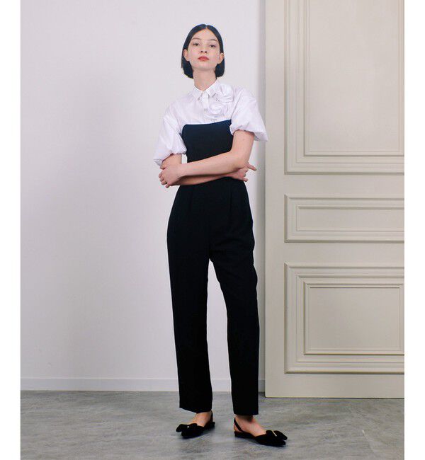 LOULOU WILLOUGHBY「【LOULOU WILLOUGHBY】ビスチェオールインワン」|オールインワン|