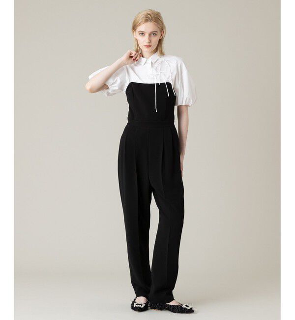 LOULOU WILLOUGHBY「【LOULOU WILLOUGHBY】ビスチェオールインワン」|オールインワン|