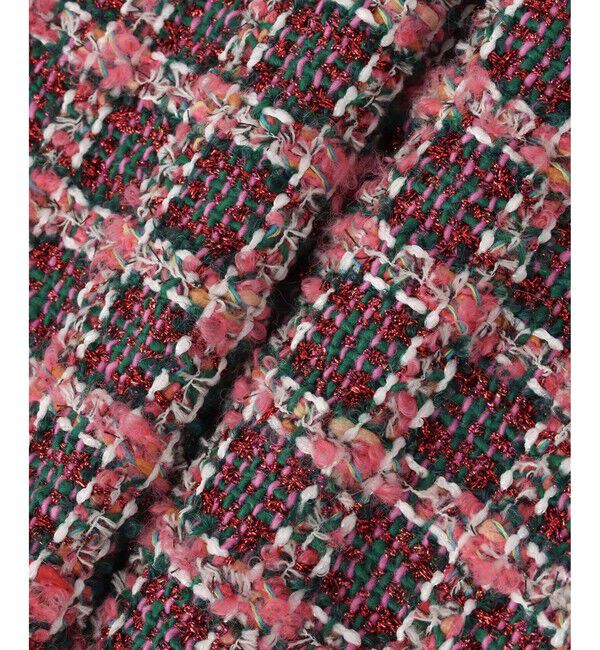 LOULOU WILLOUGHBY「【LOULOU WILLOUGHBY】TOURNIERツイードミニスカート」|スカート|