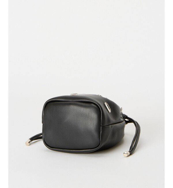 allureville「フェイクレザービジューポシェット ショルダーバッグ」|ショルダー・メッセンジャー|