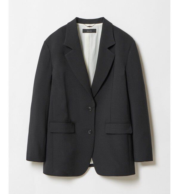 allureville「T/Wヒラニジュウオリテーラー2Bジャケット」|テーラードジャケット|