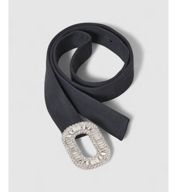 LOULOU WILLOUGHBY「【LOULOU WILLOUGHBY】ビジューバックルパンツ」|チノ|