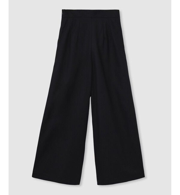 LOULOU WILLOUGHBY「【LOULOU WILLOUGHBY】ギャバタックワイドパンツ」|チノ|