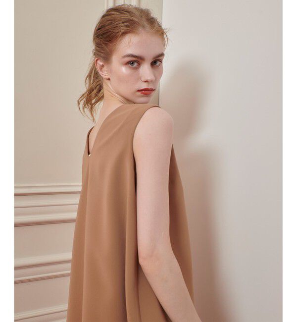 LOULOU WILLOUGHBY「【LOULOU WILLOUGHBY】パールネックレス付きフリルブラウス」|シャツ・ブラウス|