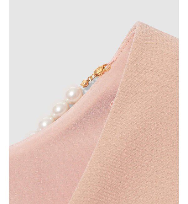 LOULOU WILLOUGHBY「【LOULOU WILLOUGHBY】パールネックレス付きフリルブラウス」|シャツ・ブラウス|