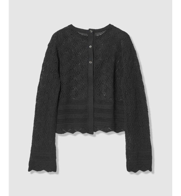 allureville「レースニットプルオーバー」|ニット・セーター|