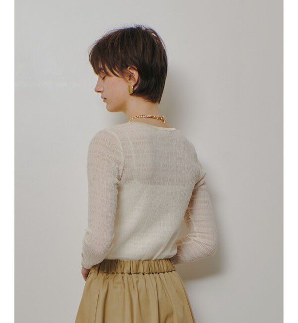 allureville「ランダムシャーリングプルオーバー」|Tシャツ・カットソー|