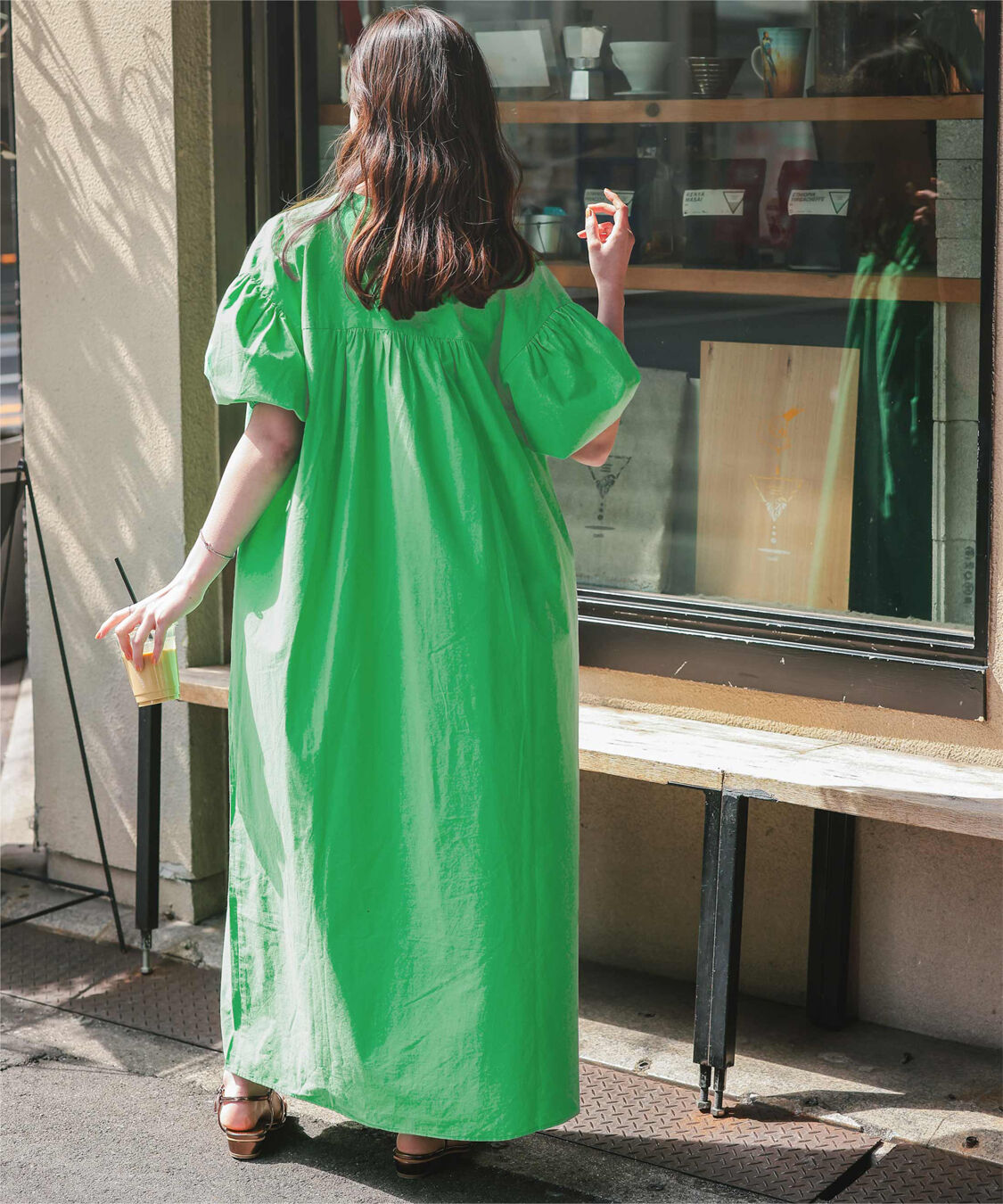 titivate「カフタンシャツワンピース」|ワンピース|